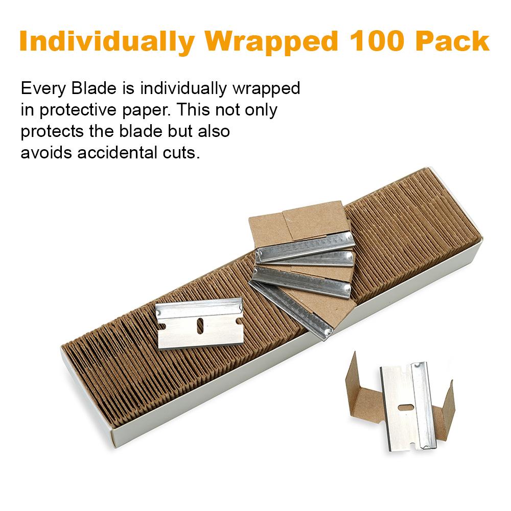 Industrail Razor Single Edge Industrial Razor Blades (Box of 100) – Koonzy.com